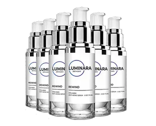 Luminara Rewind serum lineup
